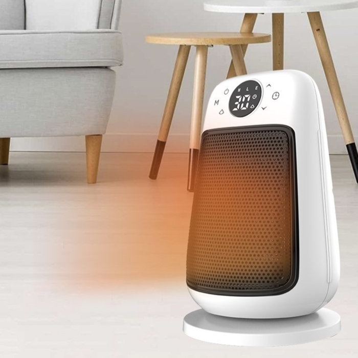 Best Compact Space Heater Artudatech 1500 Watt 5000 BTU Electric Compact Space Heater with